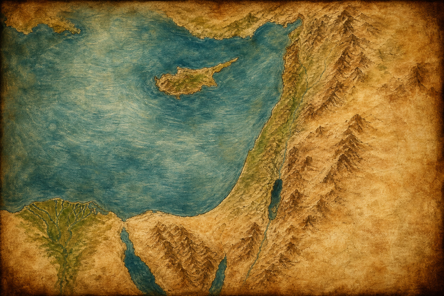Third Crusade campaign map