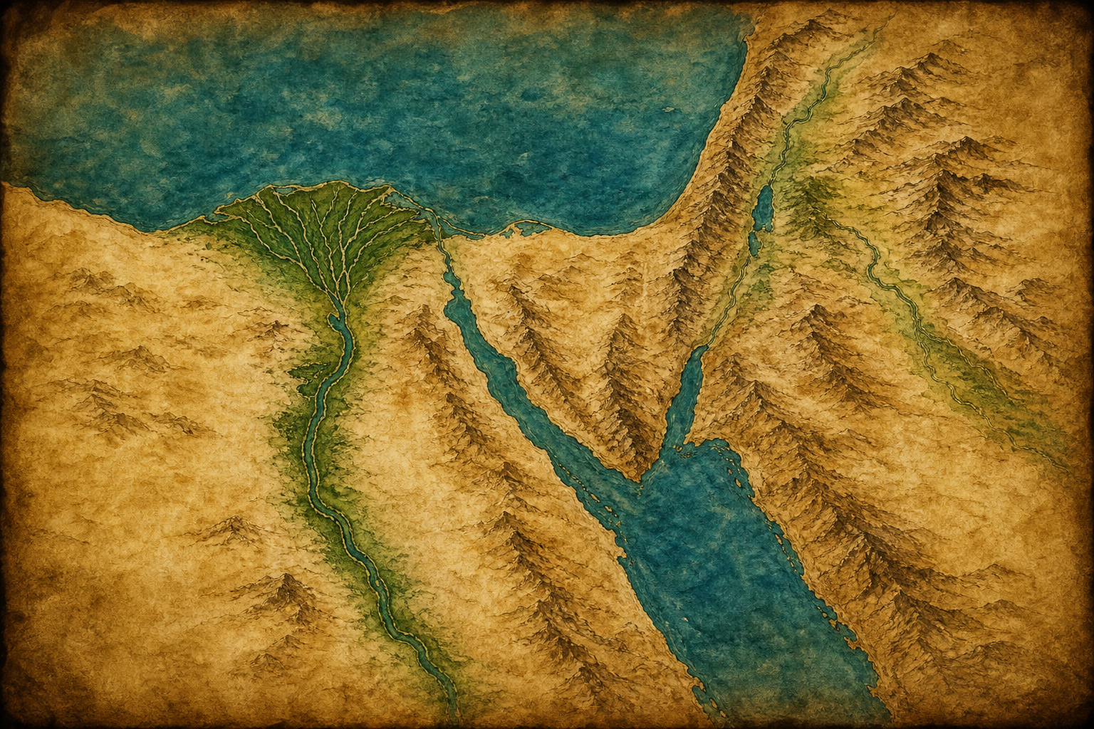 Kadesh campaign map